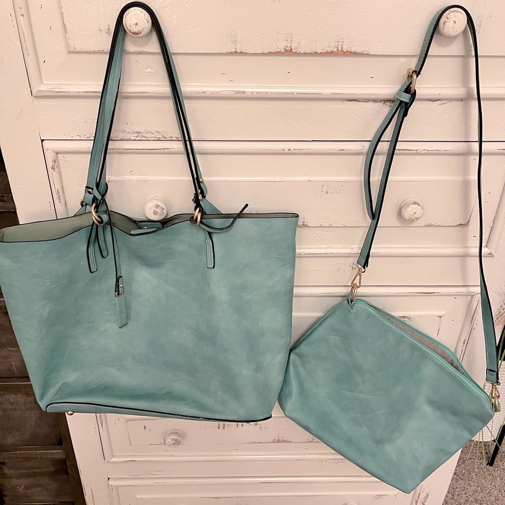Turquoise Tote